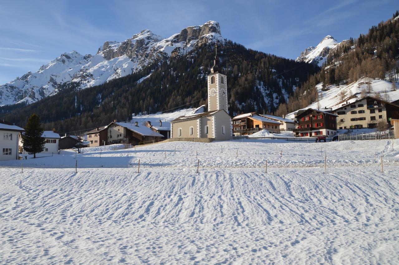 Hotel Seeblick Sufers Exterior foto