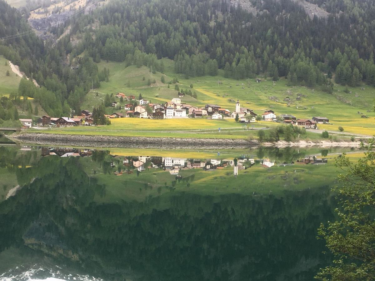 Hotel Seeblick Sufers Exterior foto